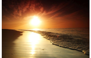 Akustikbild Sonnenuntergang am Strand