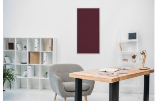 Akustikbild Unifarben mit hochwertigem ©Camira YS030