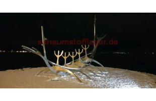 Akustikbild Wahrzeichen Reykjavik