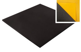 Moosgummi Zellgummi 100 x 100 x 2cm klebend