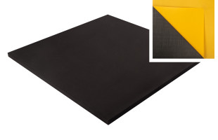 Moosgummi Zellgummi 100 x 100 x 3cm klebend