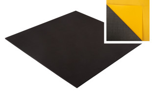 Moosgummi Zellgummi 100 x 100 x 0,8cm klebend