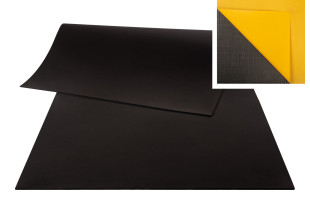 Moosgummi Zellgummi 100 x 200 x 0,6cm klebend