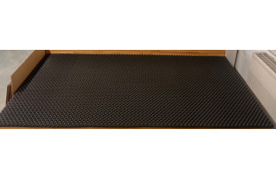 Sonderpreis !! Akustik Noppenschaumstoff MicroPor 100 x 200 x 3cm anthrazit klebend - Schaumstoff in Bestqualität