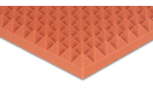 Pyramidenschaumstoff Colorline 95 x 45 x 5cm orange PU Schaumstoff